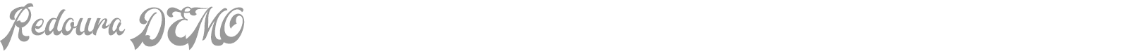 Redoura font preview